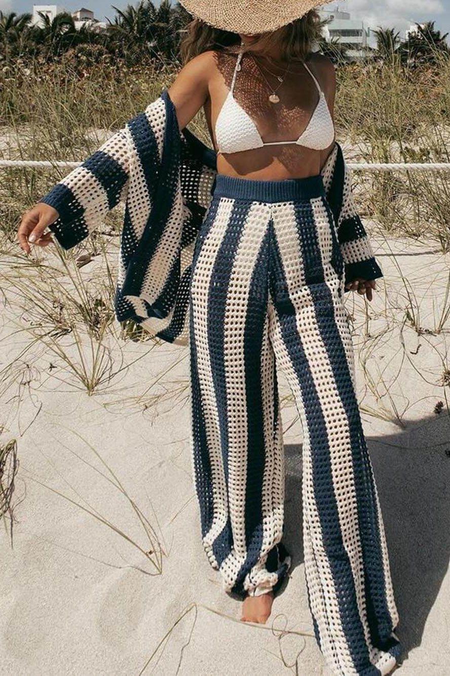 Amelia | Set Rayat Elegant și Confortabil