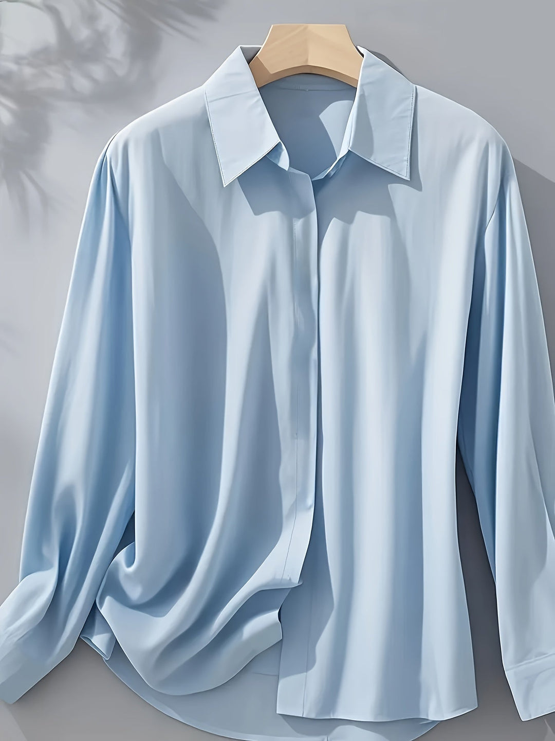 IRYNA | Cămașă Elegantă cu Mâneci Lungi, Cu Închidere cu Butoni