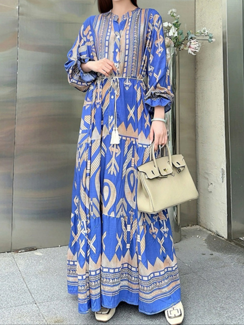 ELENA – ROCHIE MAXI BOHEMIAN BLOOM