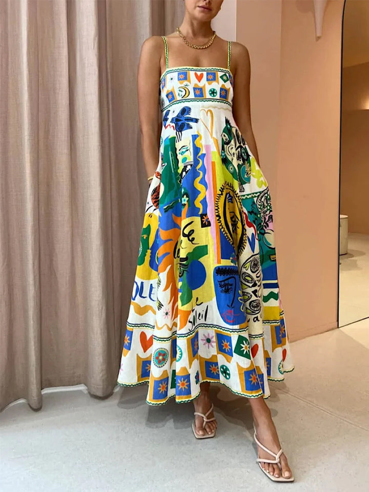 Rochia Maxi Expresie artistică 