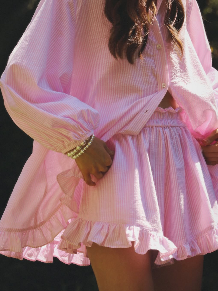 AVA – SET CU VOLANE DE ELEGANȚĂ JUCĂUȘĂ 