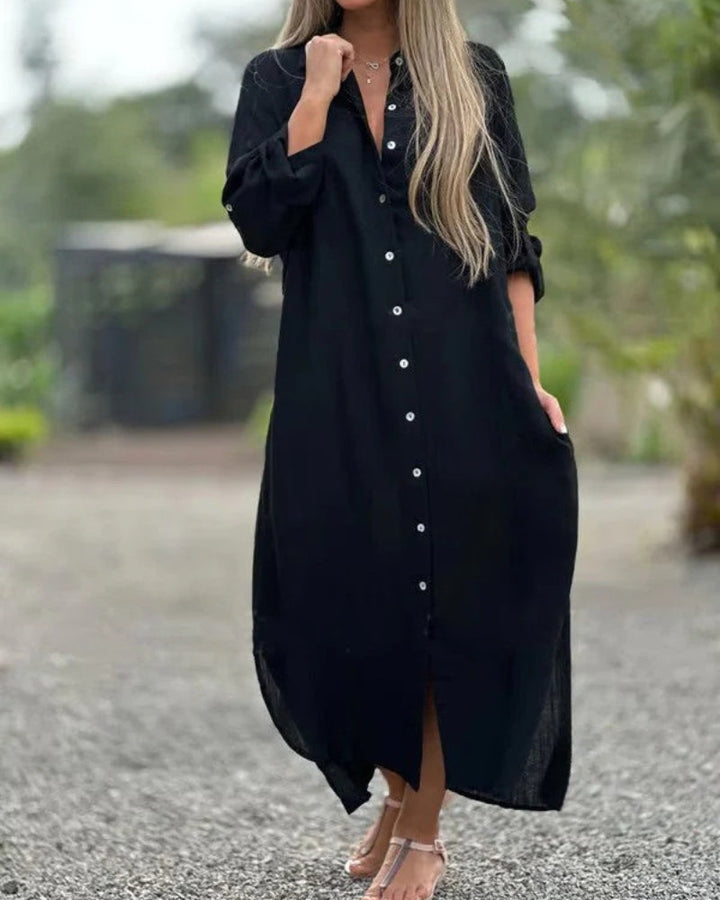 Irie – Rochie confortabilă din bumbac italian 