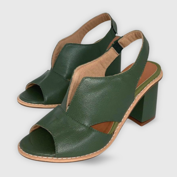 Nicole | Sandale elegante de vară cu toc mediu