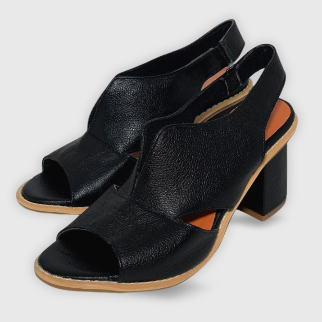 Nicole | Sandale elegante de vară cu toc mediu