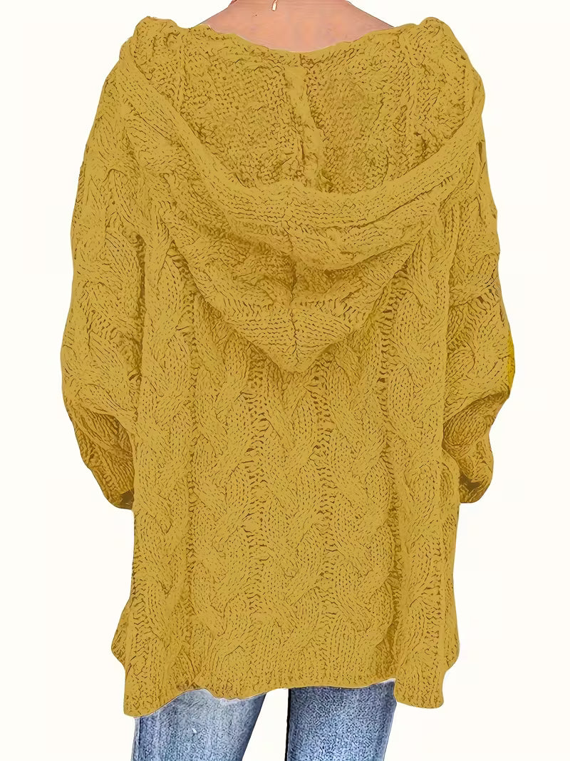 Mihaela | Pulover Informal Cu Mâneci Lungi Din Tricot 