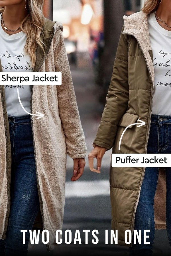 Jachetă Reversibilă Alba™ Chic 