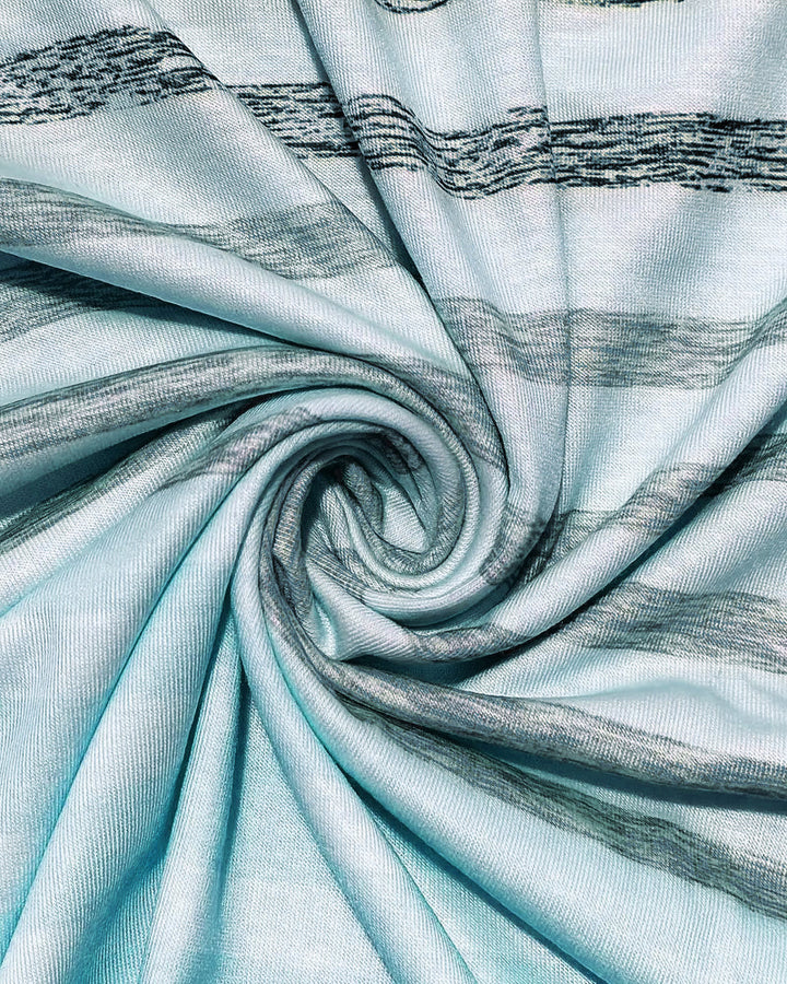 Evelyn – Tricou cu Guler Rotund și Mâneci Scurte, Dungi