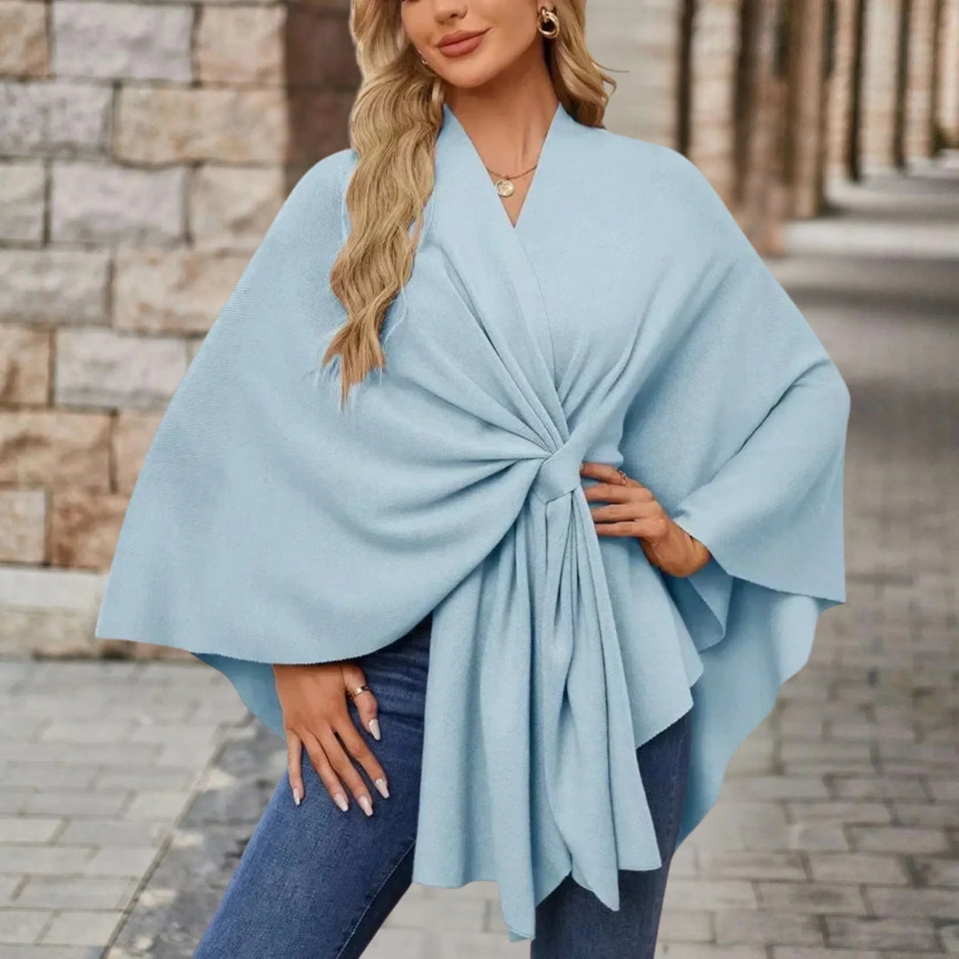 Stela | Poncho Elegant Drapat