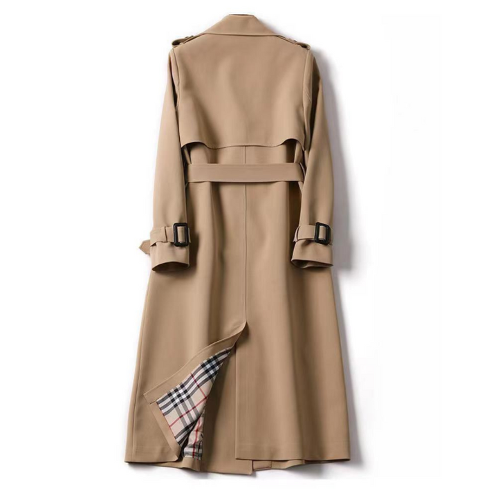 Amoura™ - Trench Coat cu Curea, Clasic și Elegant