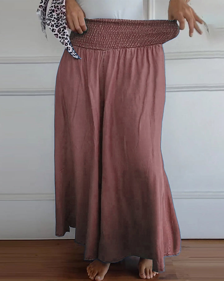 EMILIA – PANTALONI LARGI CONFORTABILI 