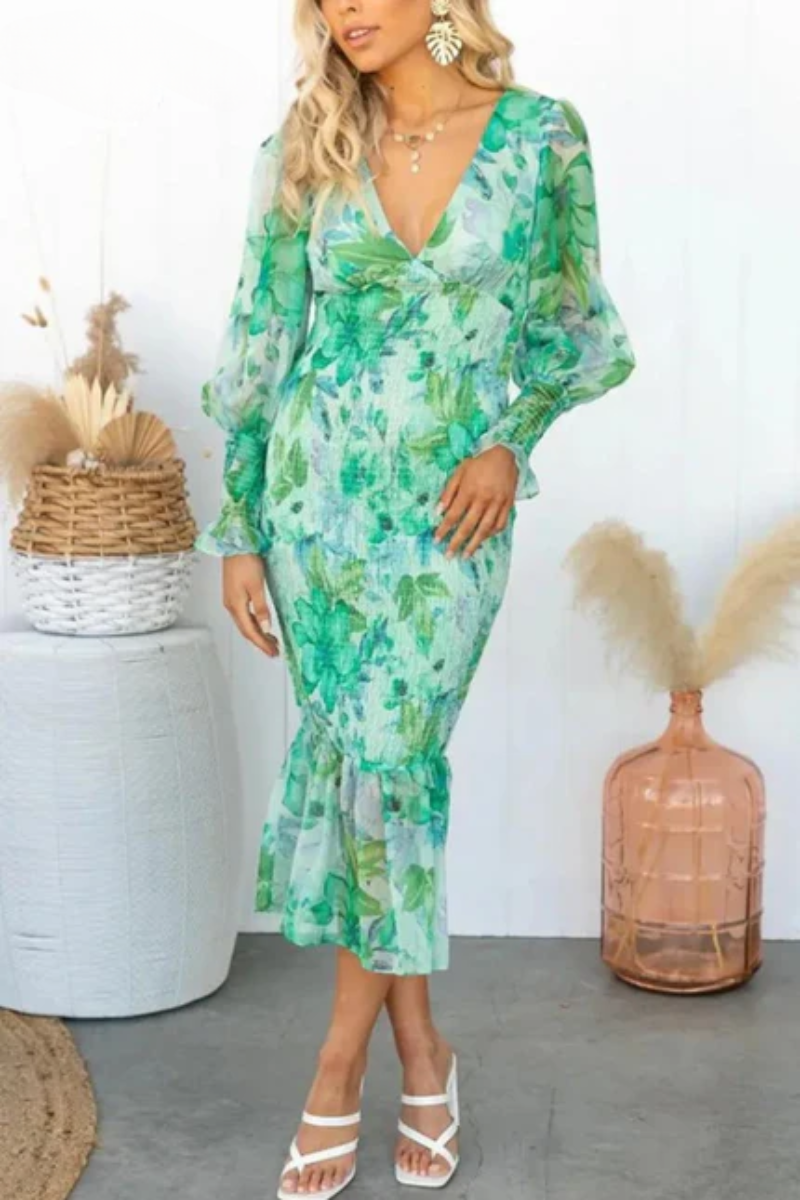 Megan | Rochie cu Flori