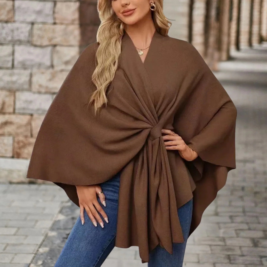 Stela | Poncho Elegant Drapat