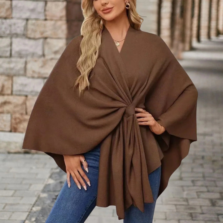 Stela | Poncho Elegant Drapat
