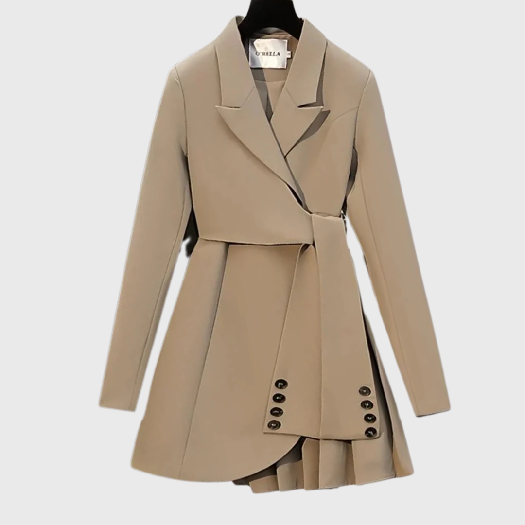 Cristina | Palton Versatil Cu Curea