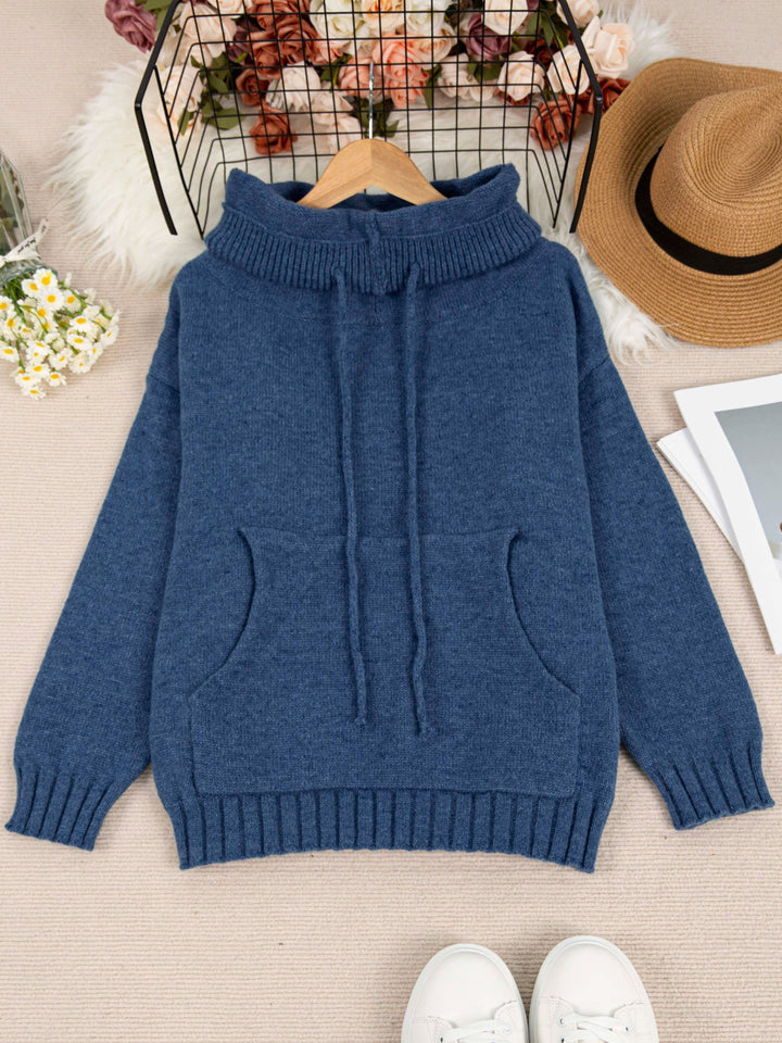 ZELINA | Pulover cu Mâneci Lungi și Buzunar