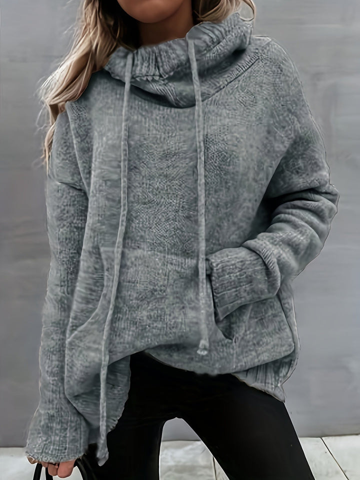 ZELINA | Pulover cu Mâneci Lungi și Buzunar