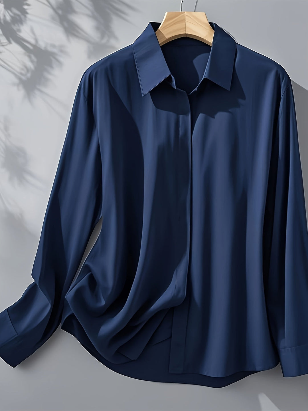 IRYNA | Cămașă Elegantă cu Mâneci Lungi, Cu Închidere cu Butoni