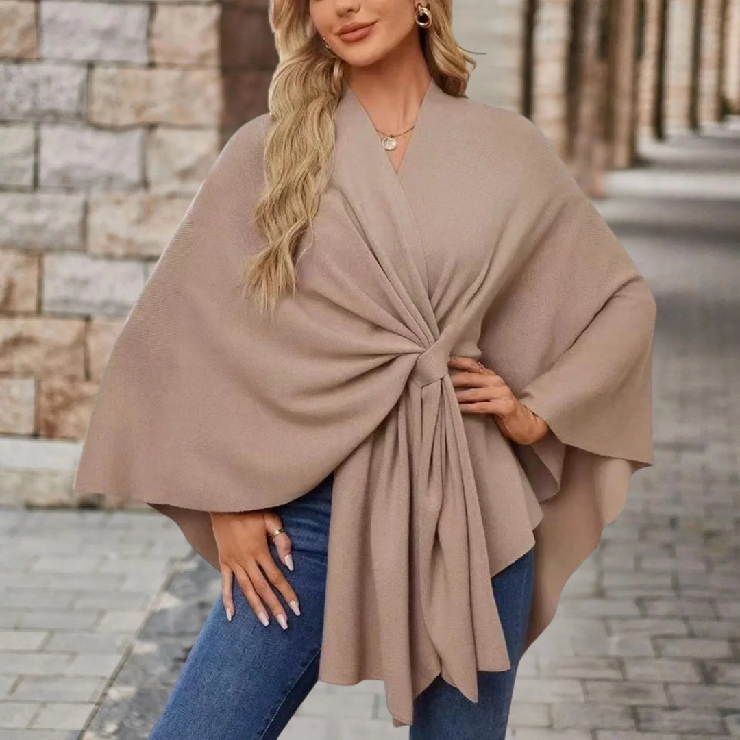 Stela | Poncho Elegant Drapat