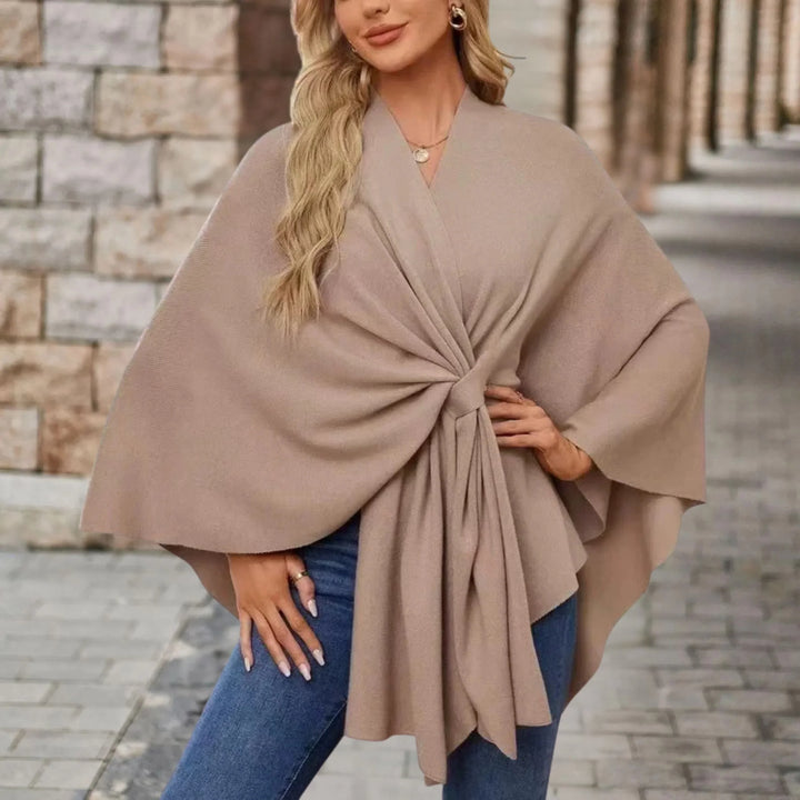 Stela | Poncho Elegant Drapat