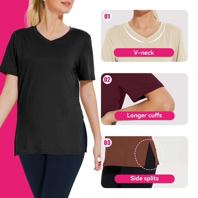 OLIVIA – TRICOU V-NECK PENTRU ZILE OBISNUITE (PACHET DE 3)