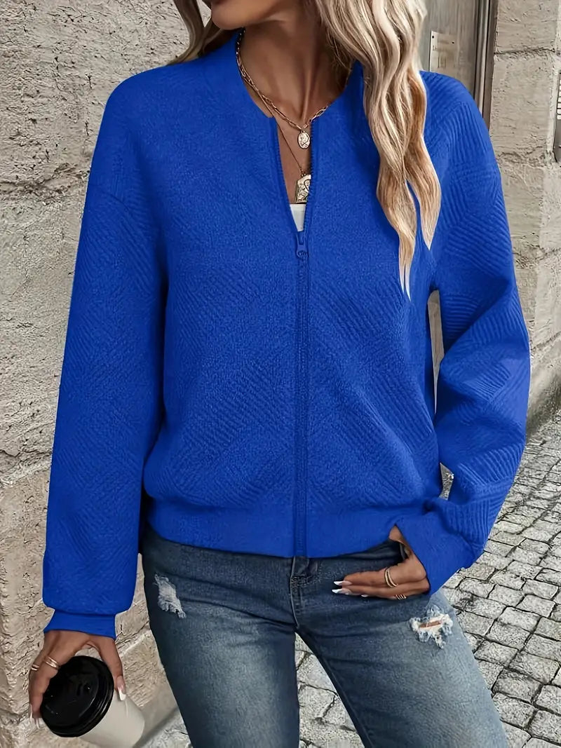 Seraphina – Jachetă cu fermoar de primăvară 