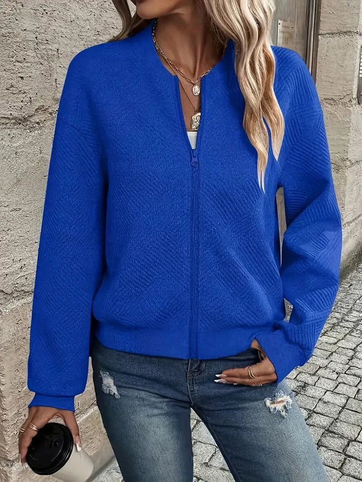 Seraphina – Jachetă cu fermoar de primăvară 