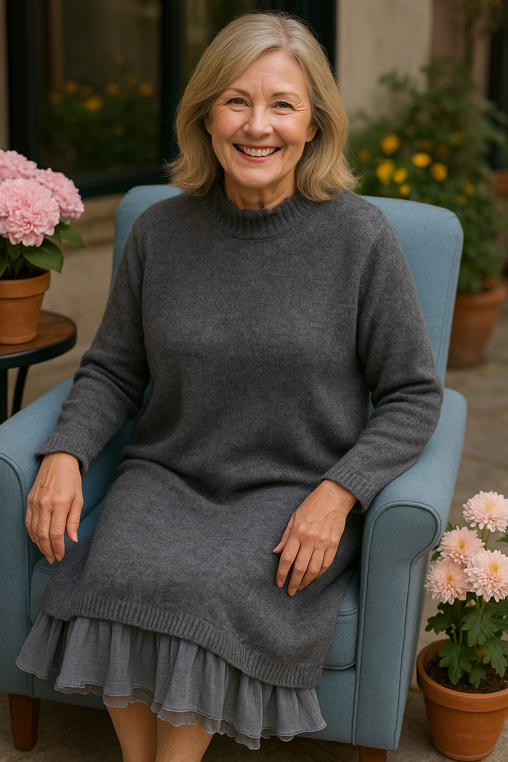 SOPHIA – ROCHIE DIN TRICOU CĂLDUROASĂ 