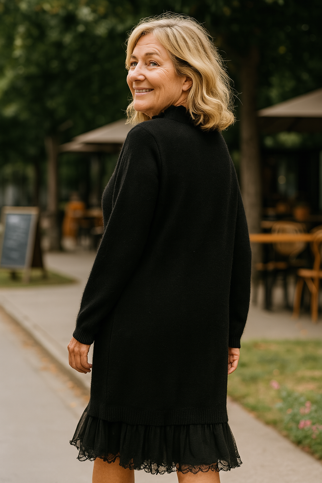 SOPHIA – ROCHIE DIN TRICOU CĂLDUROASĂ 