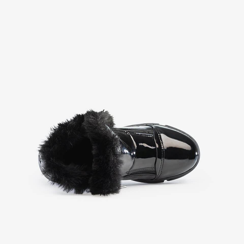 Gianina | Botine Elegante Învelite Crystal