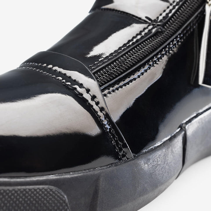 Gianina | Botine Elegante Învelite Crystal