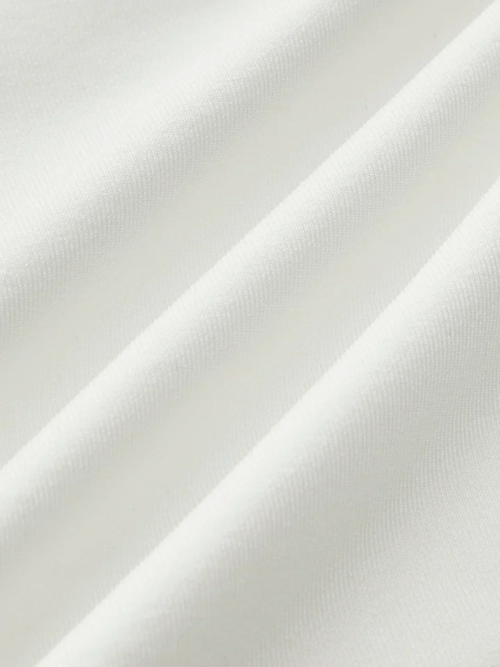 Top elegant cu guler pătrat, fără mâneci