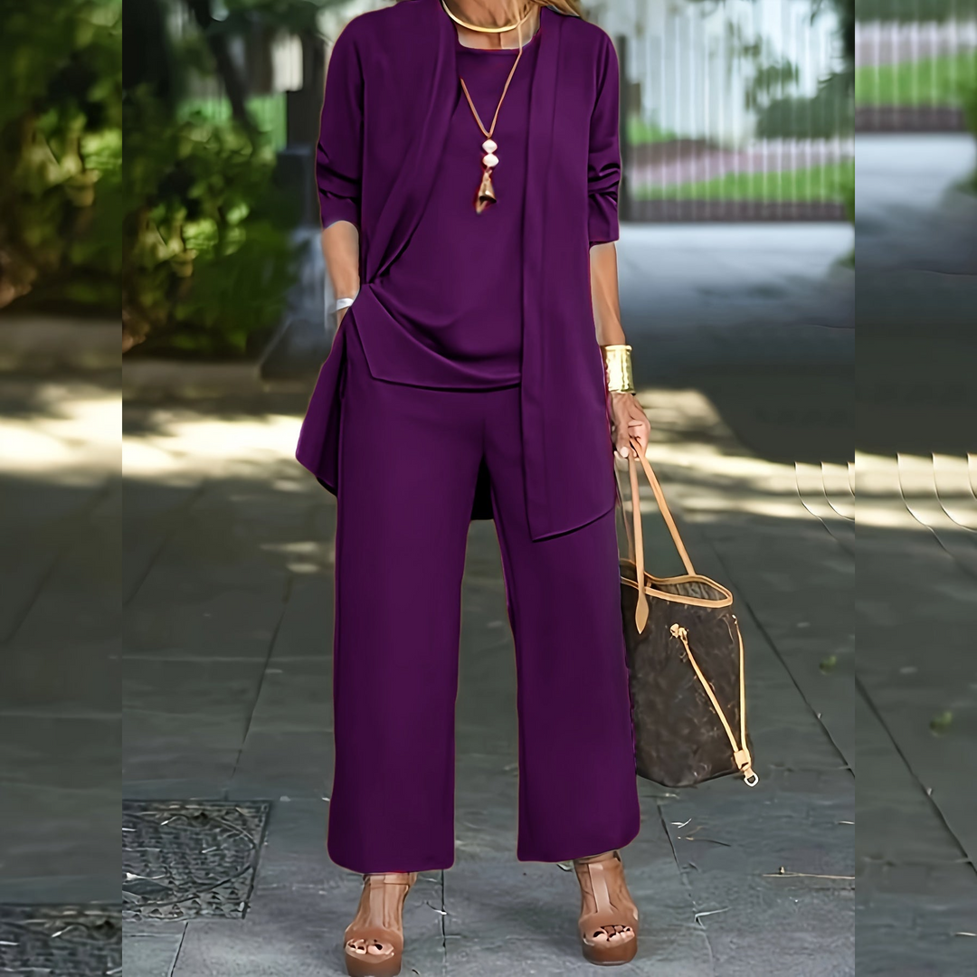 Layla™ - Set Elegant și Stilat în Trei Piese 