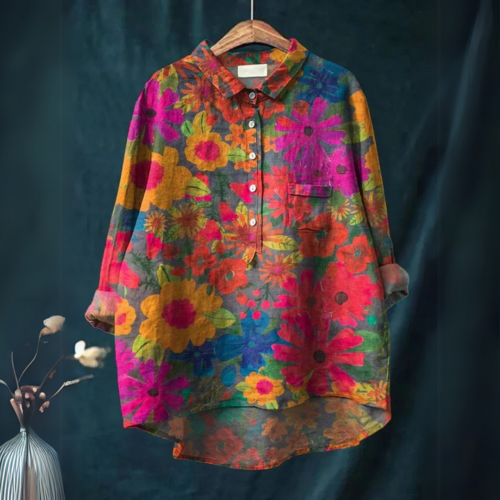 Lois | Tricou cu imprimeu de plante 