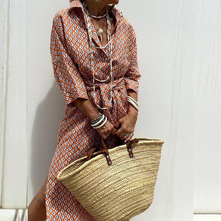 Navyah – Rochie Urbană cu Cămașă 