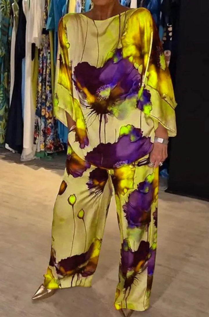 Mia | Set larg cu pantaloni 