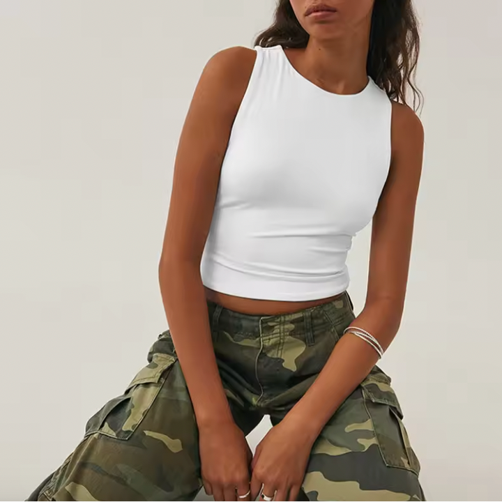 Top strâmt fără mâneci