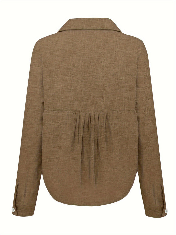 Evie – Cămașă cu Mâneci Lungi 