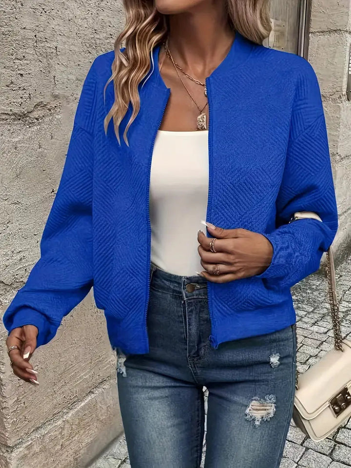 Seraphina – Jachetă cu fermoar de primăvară 