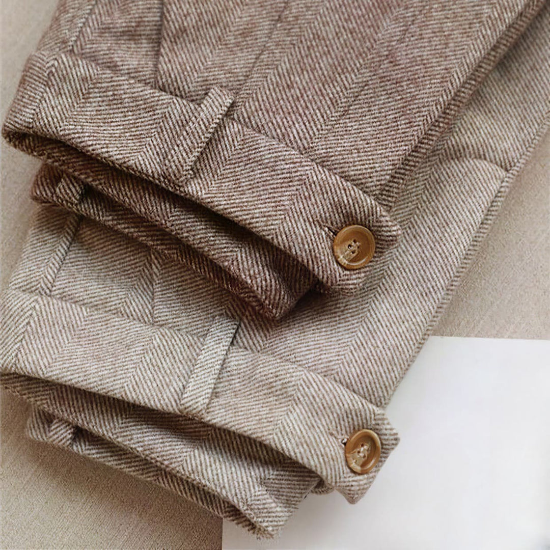 Lea | Pantaloni plisati pentru femei 