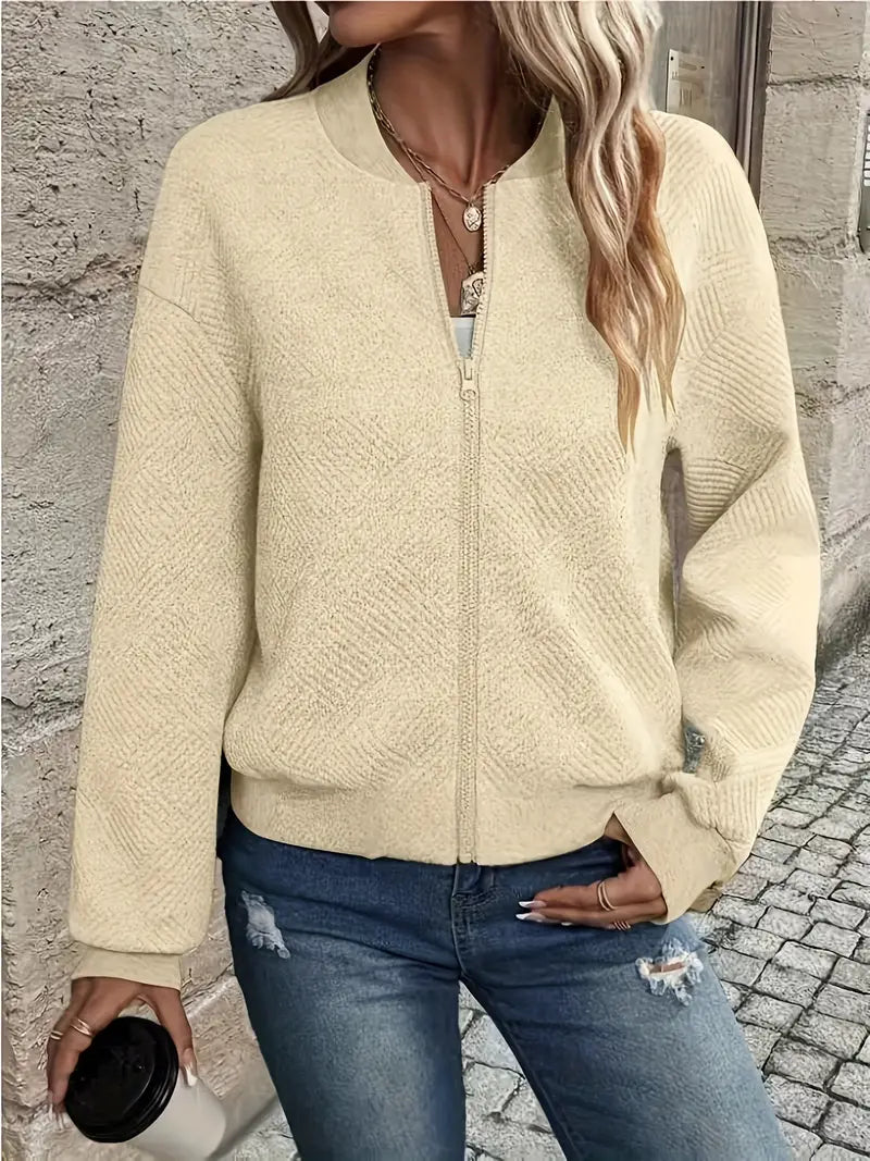 Seraphina – Jachetă cu fermoar de primăvară 