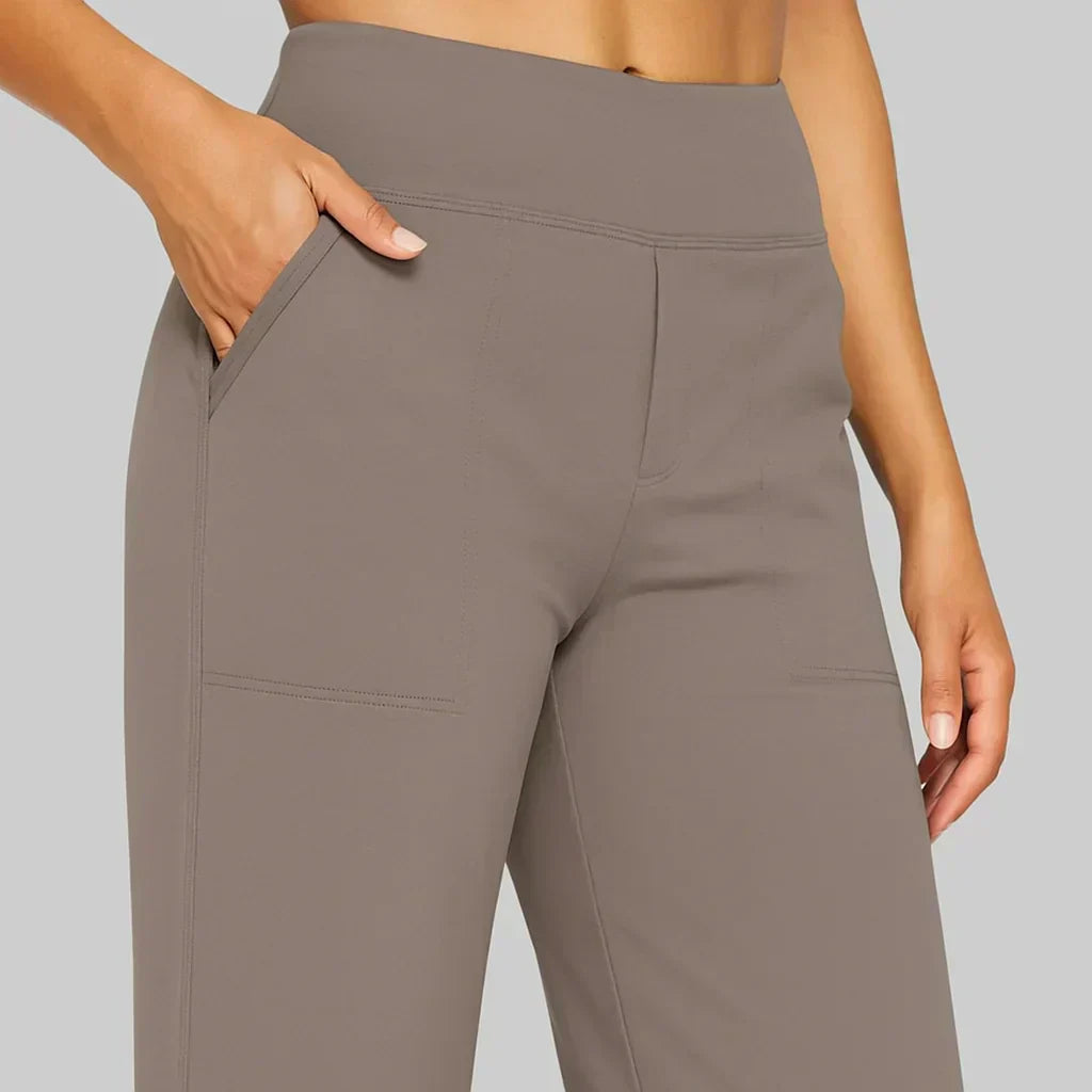 Alexie | Pantaloni eleganti din jerseu moale