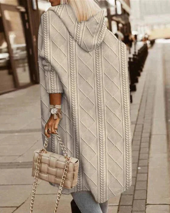 TIANA – PALTON TRICOTAT STIL URBAN