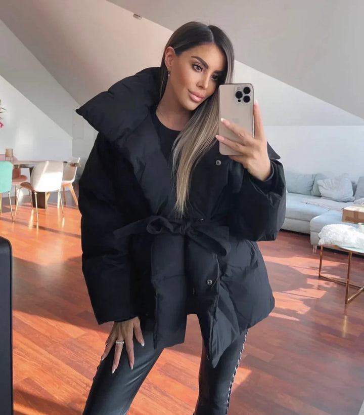 Mara | Jachetă Elegantă Matlasată 