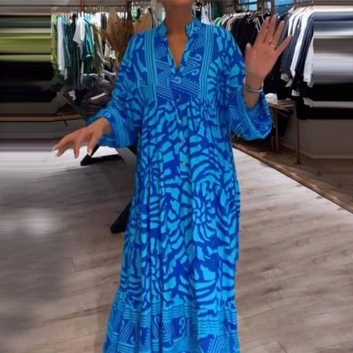 Eamon | Rochie Maxi Elegantă și Vibrantă 