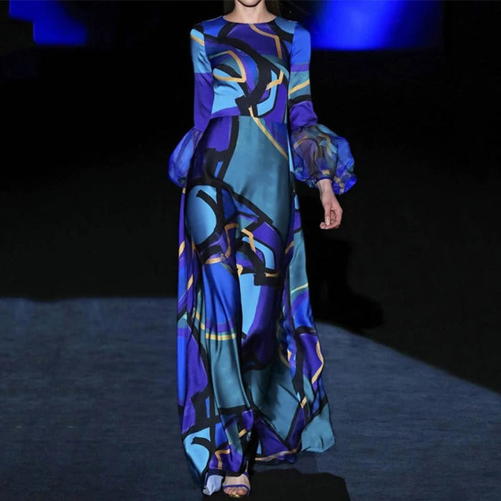 VESPER – ROCHIE DE PETRECERE TIP A-LINE CU VOLANE 