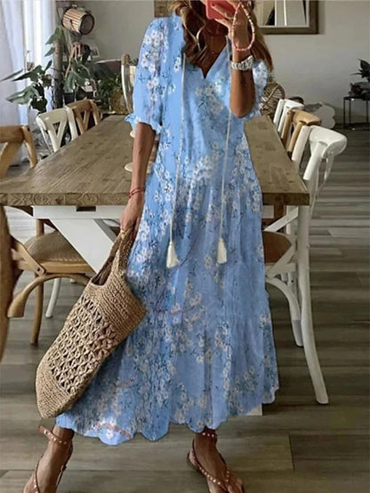 Melody - Rochie Casual Boho de Plajă