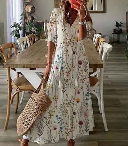 Serenity - Rochie Casual Boho pentru Plajă