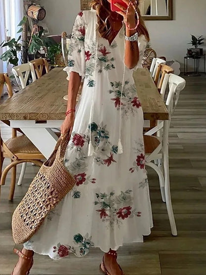 Melody - Rochie Casual Boho de Plajă
